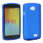 Wholesale LG F60 Soft TPU Gel Case (Blue)